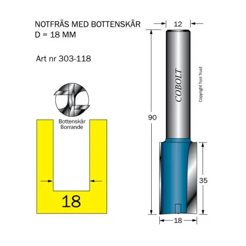 Cobolt 303-118 Notfräs Kampanjpris